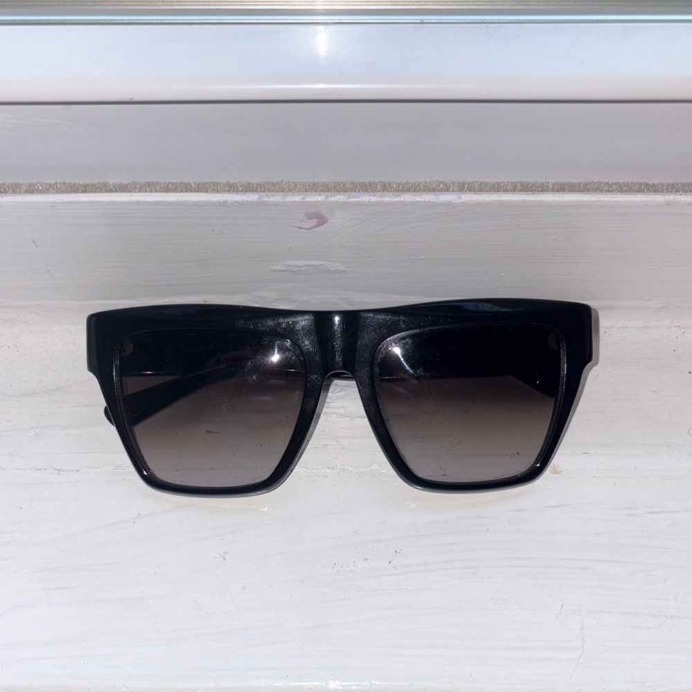 MCM Black Sunglasses with Brown Tint - Picture 5 of 6